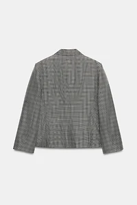 BLAZER À CARREAUX ZW COLLECTION