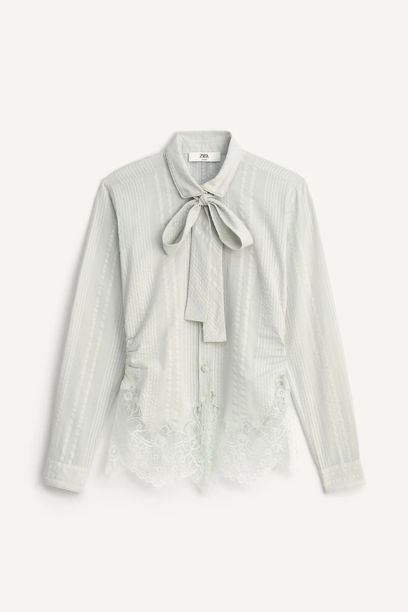 LIMITED EDITION LACE TIE SHIRT