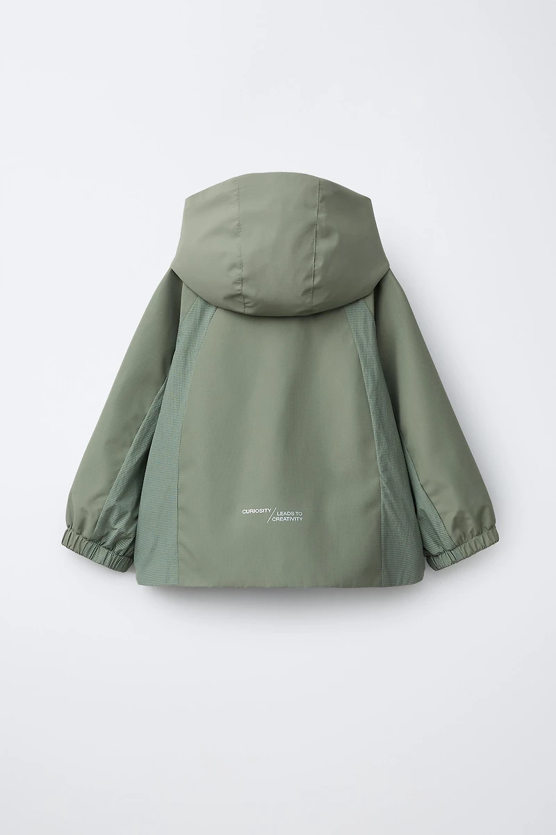 INTERLOCK WATER REPELLENT RAINCOAT