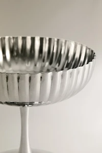 VERRE EN MÉTAL ONDULÉ