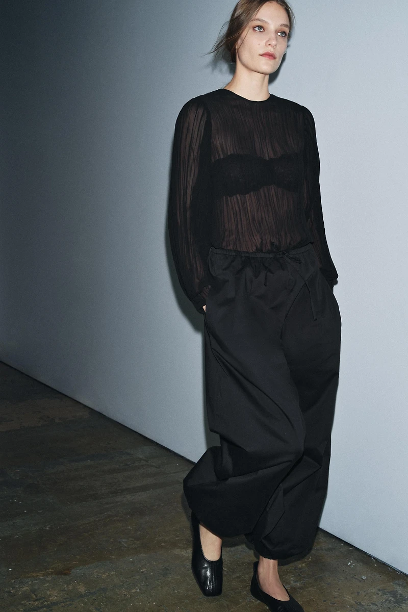 BLOUSE PLISSÉE ZW COLLECTION