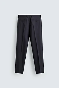 PANTALON DE COSTUME 100% LAINE