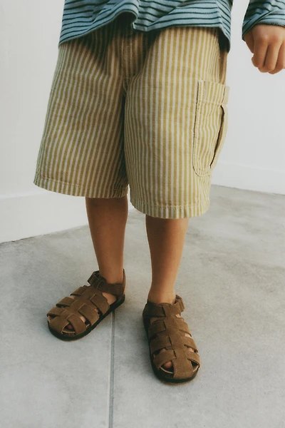 LEATHER FISHERMAN SANDALS