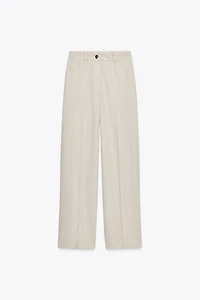 PANTALON DROIT SURPIQÛRES