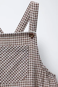 PLAID ROMPER