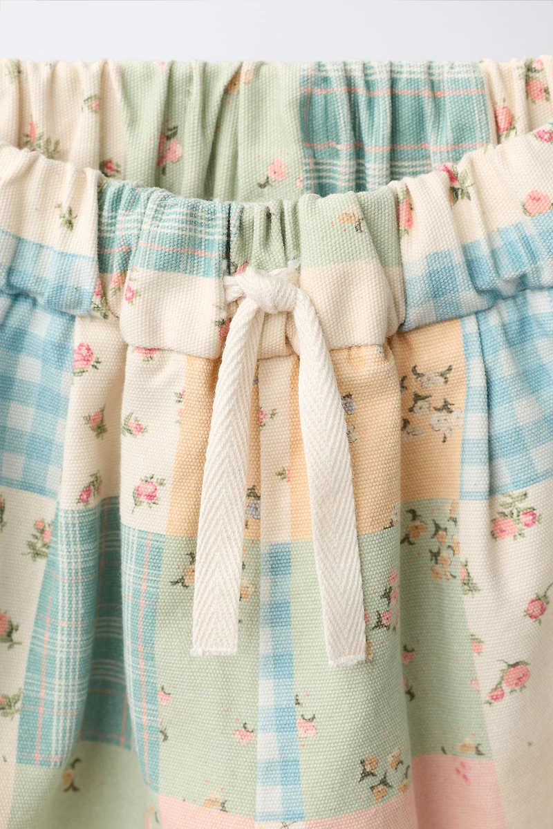 PANTALON BALLOON PATCHWORK