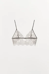 SOUTIEN-GORGE TRIANGLE EN DENTELLE