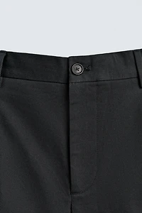 AARON LEVINE X ZARA PLEATED SHORTS