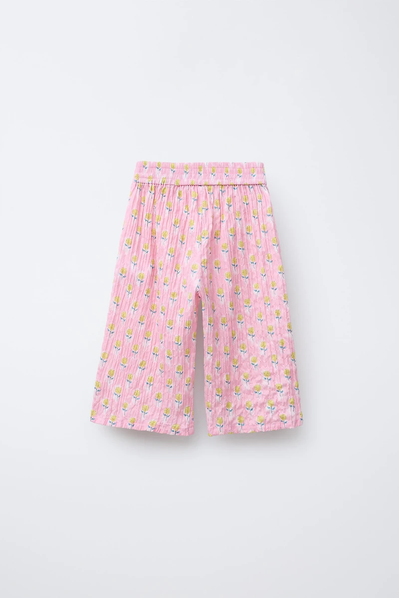 FLORAL PRINT CULOTTES