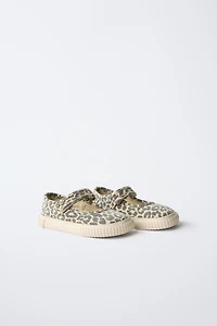 TENNIS ANIMAL PRINT BAREFOOT