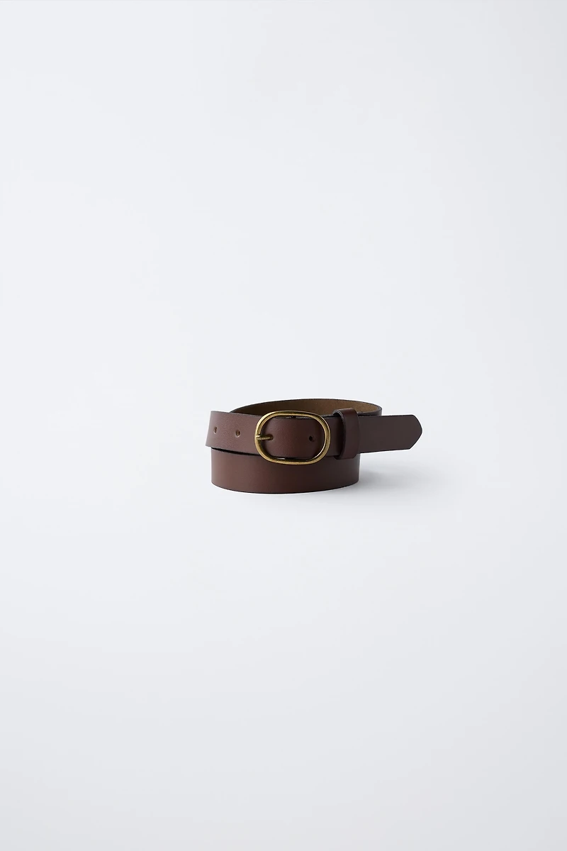 CEINTURE BOUCLE CUIR