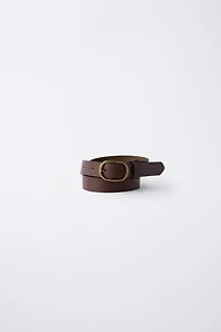 CEINTURE BOUCLE CUIR