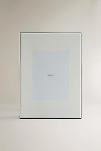 XL PICTURE FRAME WITH METAL BORDER