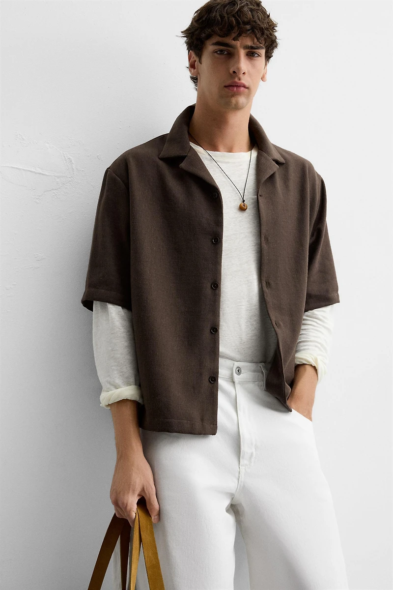 TEXTURED SHIRT