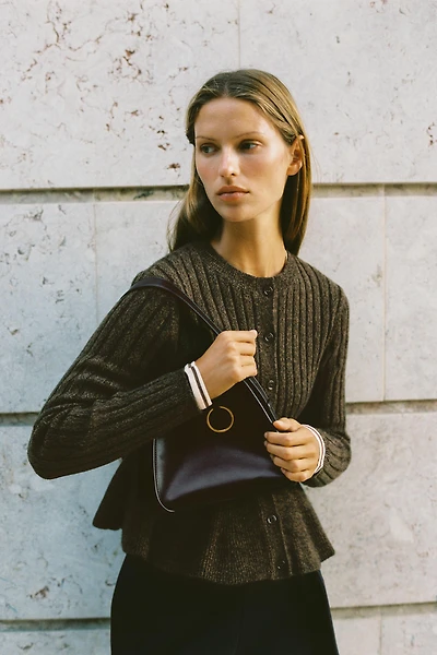 MINI SAC SEAU AVEC ANNEAU MÉTALLIQUE