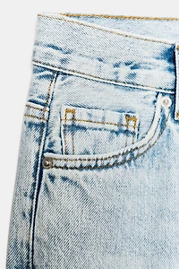 ZW COLLECTION RELAXED FLARE LOW-RISE JEANS