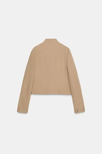 VESTE EFFET DÉLAVÉ