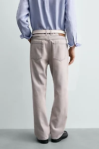 RELAXED ANKLE FIT JEANS