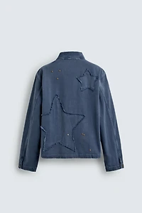 STAR PATCH OVERSHIRT