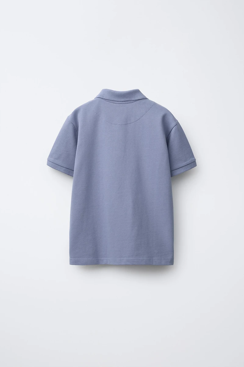 BASIC PLAIN POLO SHIRT
