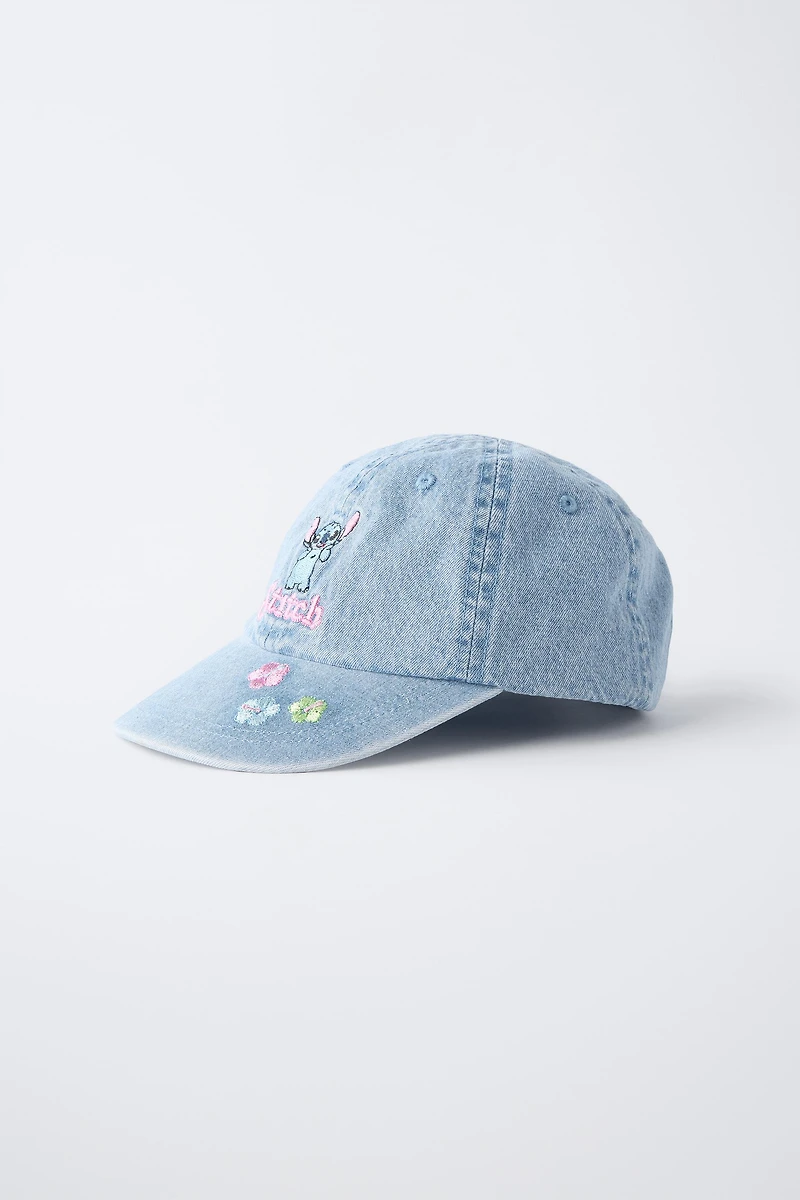 LILO & STITCH © DISNEY EMBROIDERED DENIM CAP
