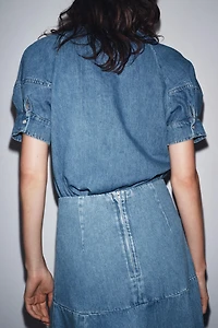 JUPE MIDI EN JEAN ZW COLLECTION