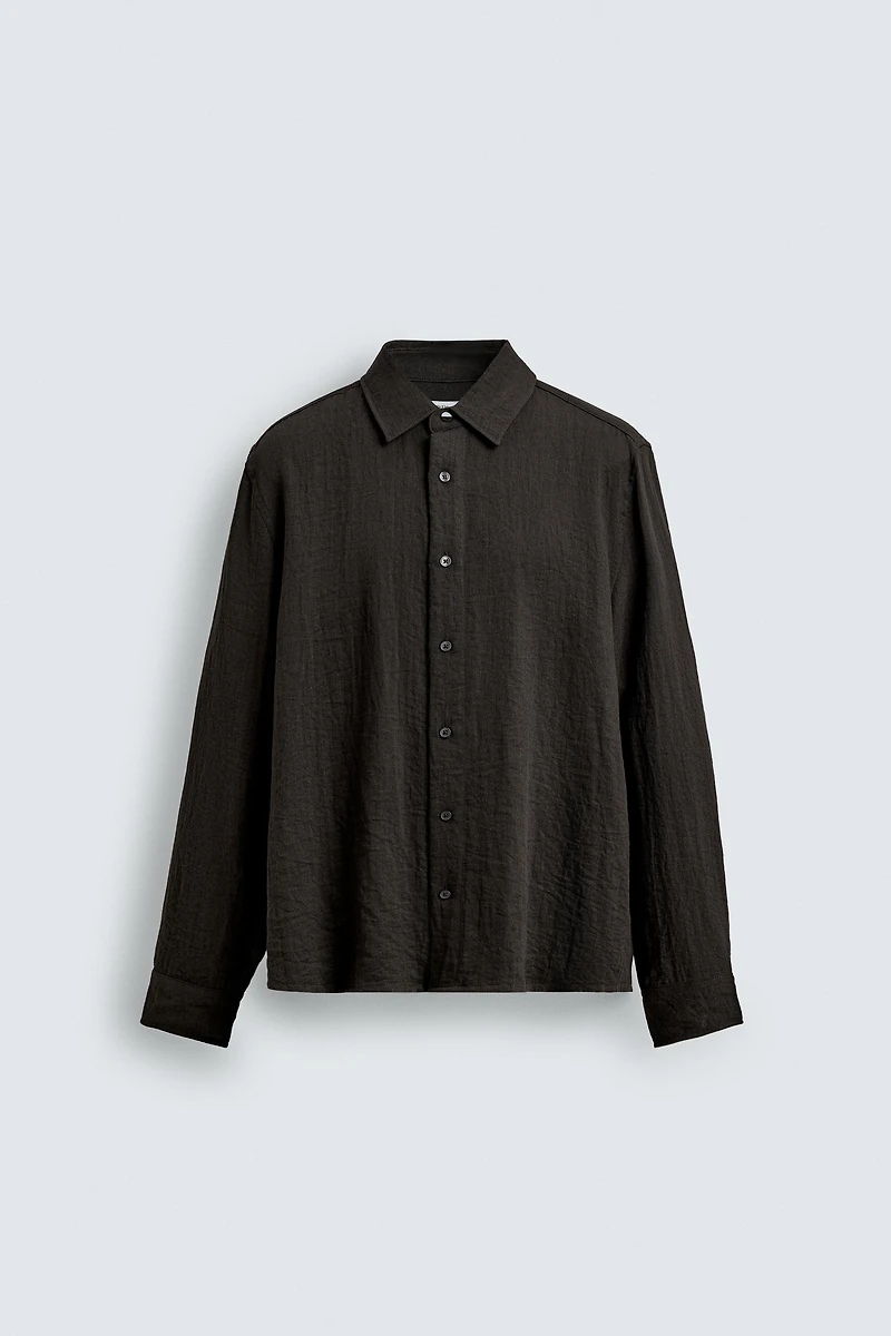 RELAXED FIT FLOWY SHIRT