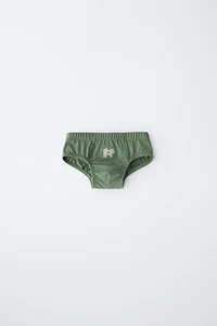 2-6 YEARS/ SIX-PACK OF BEAR UNDERWEAR