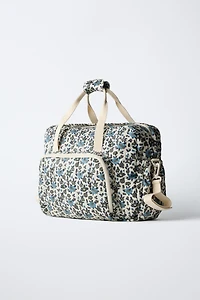 FLORAL MATERNITY BAG