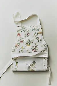 FLORAL COTTON APRON
