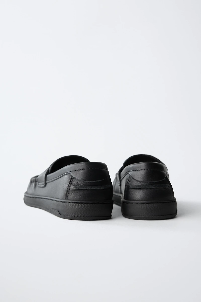 LEATHER BAREFOOT LOAFERS
