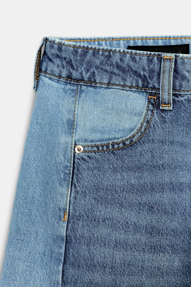 Z1975 MID-RISE COMBINED BARREL JEANS
