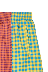 PATCHWORK SWIM TRUNKS