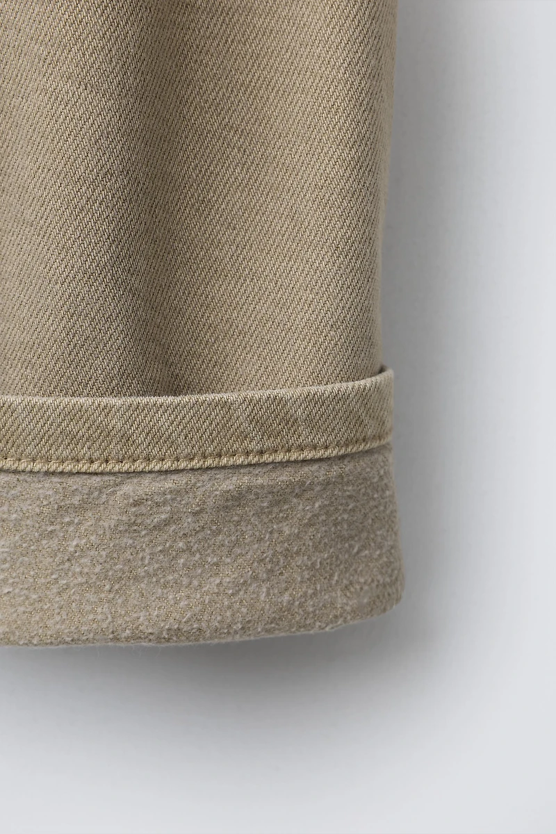 WARM CHECKERBOARD CARGO TWILL PANTS