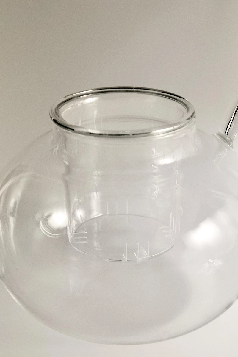 BOROSILICATE GLASS INFUSER TEAPOT