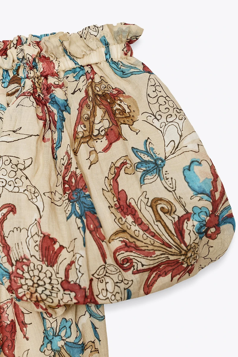 ZW COLLECTION RAMIE PRINT DRESS