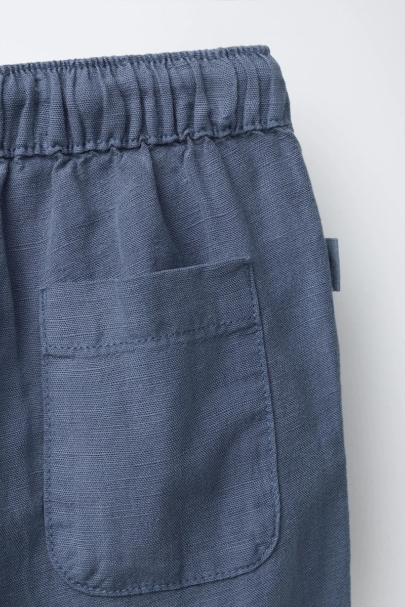 PANTALON FLUIDE AVEC LIN