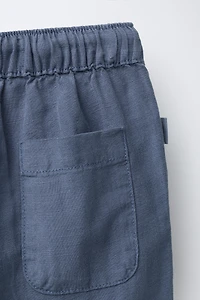 PANTALON FLUIDE AVEC LIN