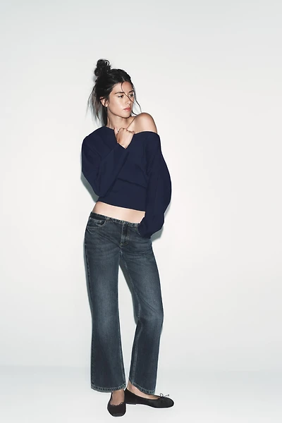 SWEAT ASYMÉTRIQUE COTON