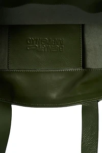 LEATHER SHOPPER BAG