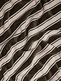Striped cotton towel