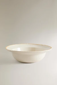FISH EARTHENWARE SALAD BOWL