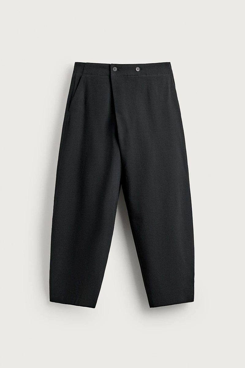 CROSSOVER BALLOON FIT PANTS