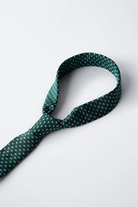 FISH PRINT TIE