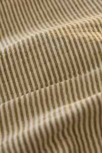 CHILDREN'S MUSLIN STRIPED DUVET COVER