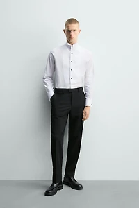 FRENCH CUFF TUXEDO SHIRT
