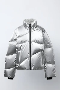 DOUDOUNE 80% DUVET ET 20% PLUME ONDULÉE WATER RESISTANT COUPE-VENT SYSTÈME RECCO® COLLECTION SKI