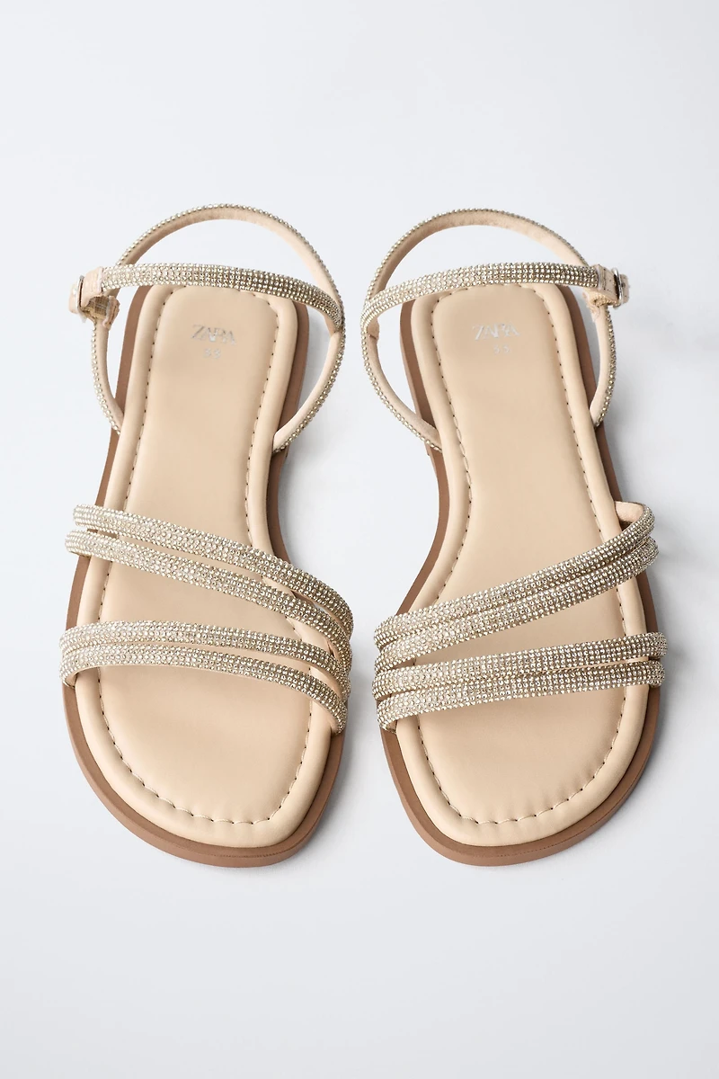 SPARKLY STRAP SANDALS