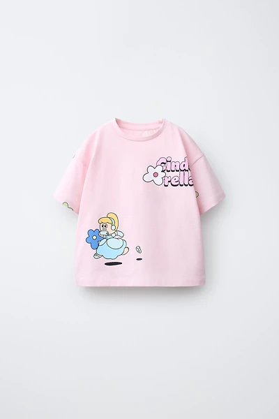 CINDERELLA PRINCESSES © DISNEY PRINTED T-SHIRT