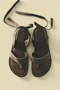 SANDALES CUIR BRIDE CHEVILLE